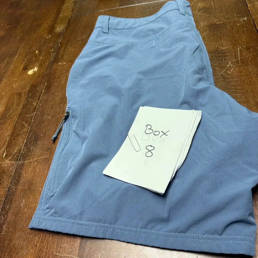 The Northe Face Paramount Horizon Shorts Mens 36 Blue FlashDry Hiking NF0A3T2Q